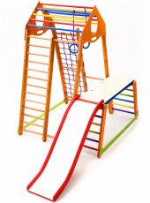 Дитячий спортивний комплекс SportBaby BambinoWood Plus 1-1